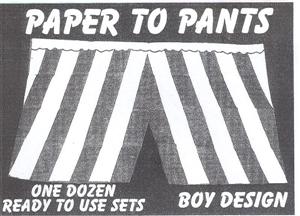 PAPER TO PANTS--BOY'S