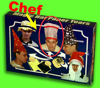 PAPER HAT TEARS--CHEF HAT