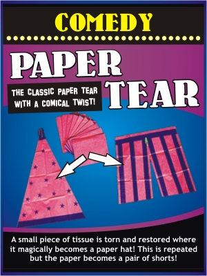 COMEDY PAPER TEAR COMBO