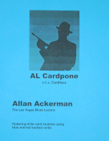 AL CARDPONE--A.K.A. CARDFACE