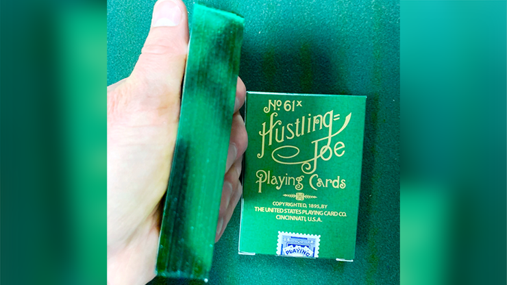 PLAYING CARDS--HUSTLING JOE GREEN, GILDED