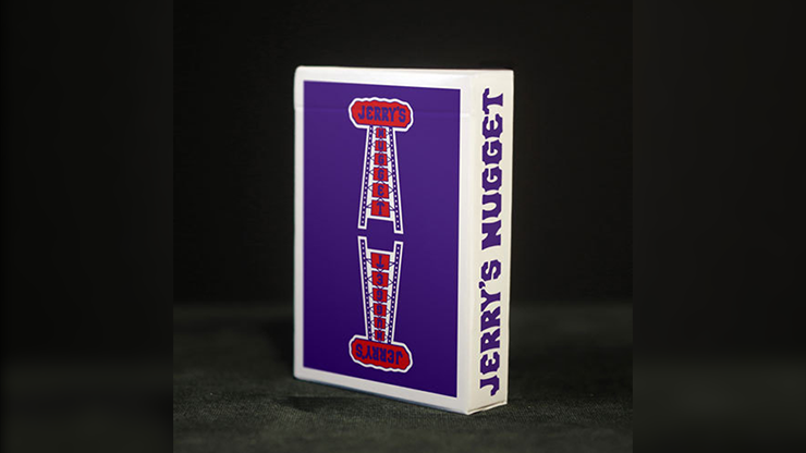 PLAYING CARDS--JERRY'S NUGGET, MODERN FEEL ROYAL PURPLE