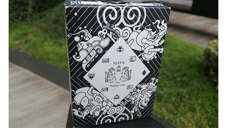 PLAYING CARDS--MAYA MAGIC WHITE