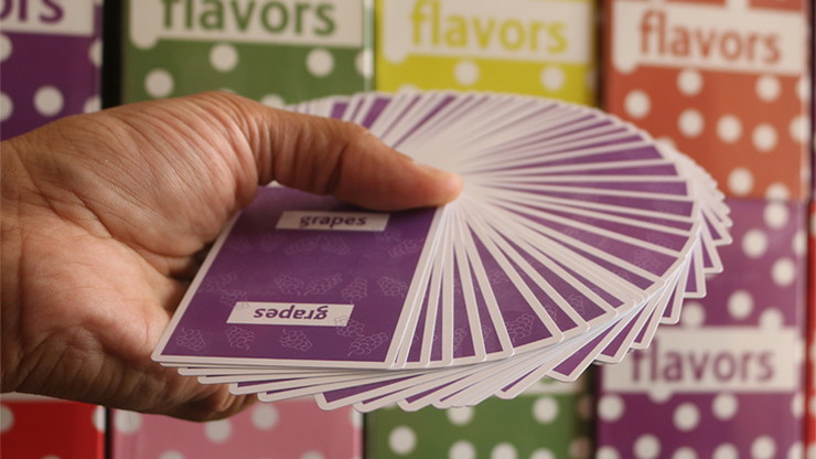 PLAYING CARDS--FLAVORS GRAPES