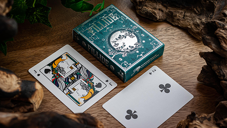 PLAYING CARDS--FILLIDE: A SICILIAN FOLK TALE, AQUA