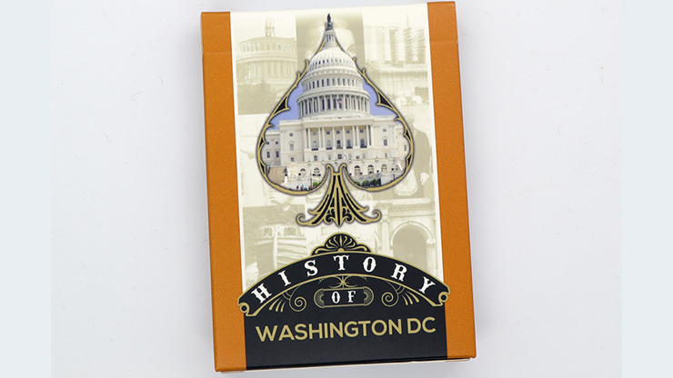 PLAYING CARDS--HISTORY OF WASHINGTON DC