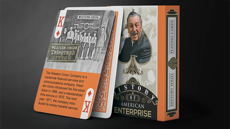 PLAYING CARDS--HISTORY OF AMERICAN ENTERPRISE