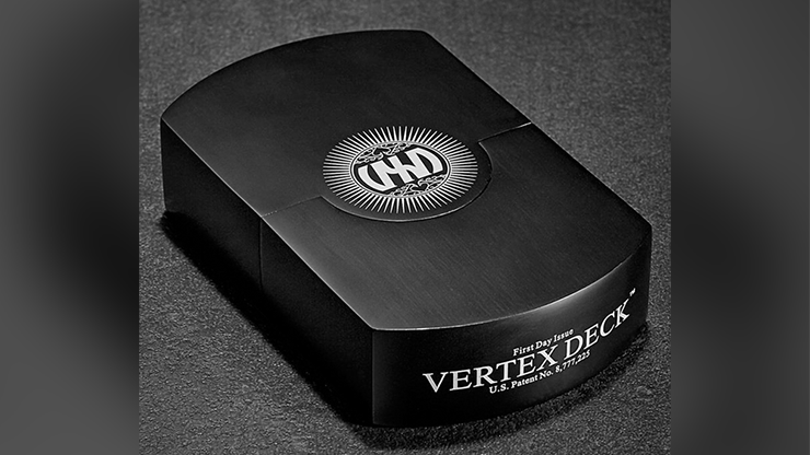 PLAYING CARDS--VERTEX, BLACK