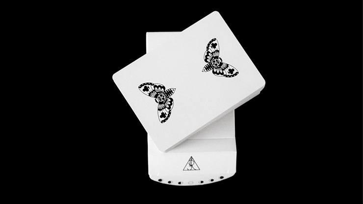 PLAYING CARDS--WARRIOR, FULL MOON WHITE