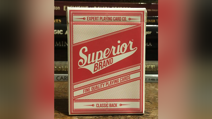 PLAYING CARDS--SUPERIOR, RED