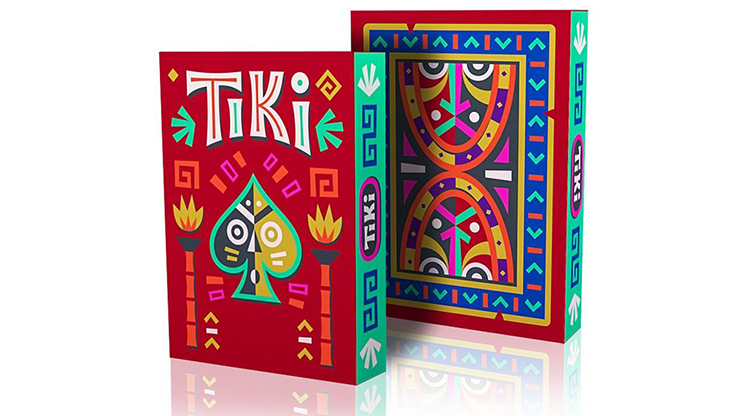 PLAYING CARDS--TIKI