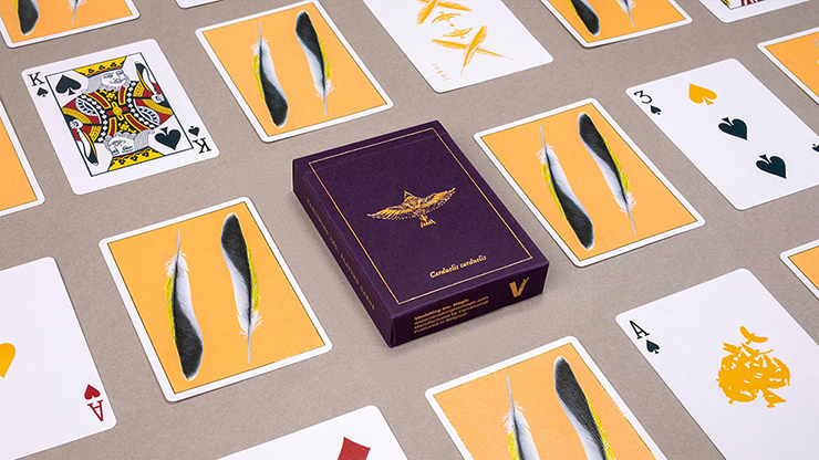 PLAYING CARDS--FEATHER DECK, GOLDFINCH EDITION