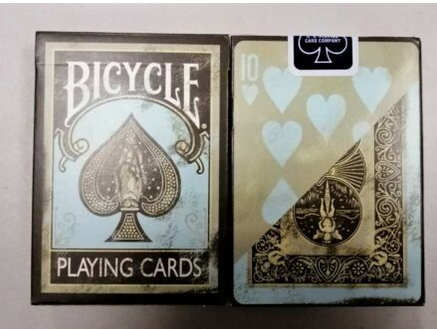 PLAYING CARDS--BICYCLE DISTRESSED, TEAL