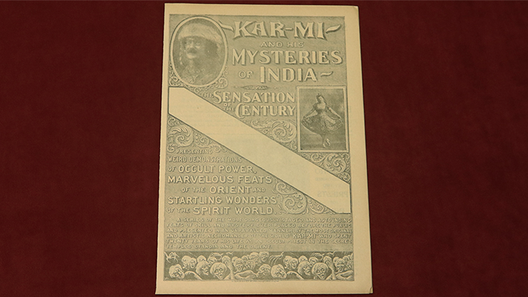 KAR MI AND HIS MYSTERIES OF INDIA