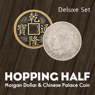 HOPPING HALF--MORGAN DOLLAR & CHINESE PALACE COIN DELUXE SET