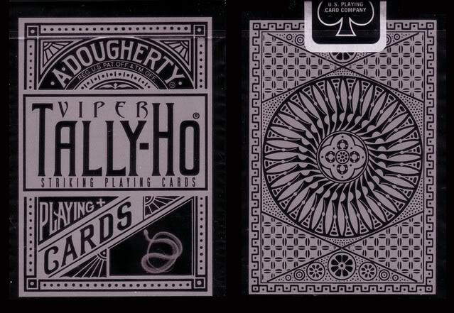 PLAYING CARDS--TALLY-HO CIRCLE, VIPER