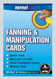 FANNING & MANIPULATION CARDS (4 COLOR)--VERNET