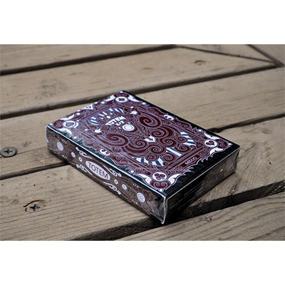 PLAYING CARDS--TOTEM DECK, RED