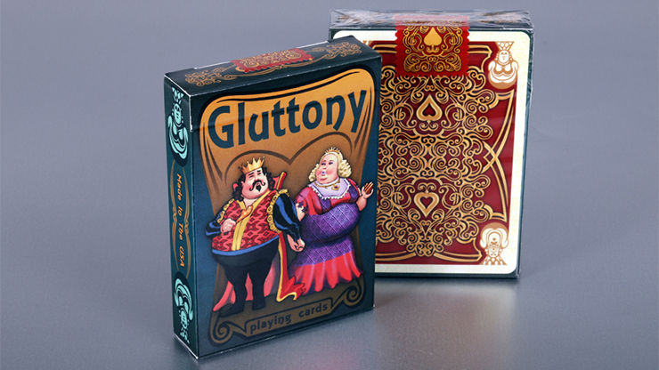 PLAYING CARDS--GLUTTONY