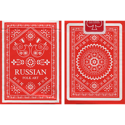 PLAYING CARDS--RUSSIAN FOLK ART