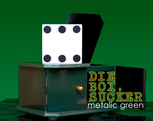 DIE BOX--GREEN METALLIC