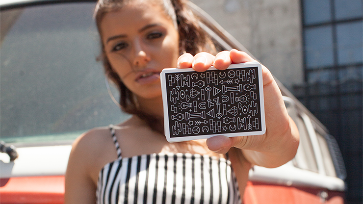 PLAYING CARDS--ICON, BLACK