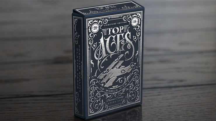 PLAYING CARDS--TOP ACES OF WW1, SIGNATURE