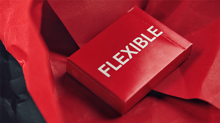 PLAYING CARDS--FLEXIBLE, RED