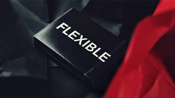 PLAYING CARDS--FLEXIBLE, BLACK