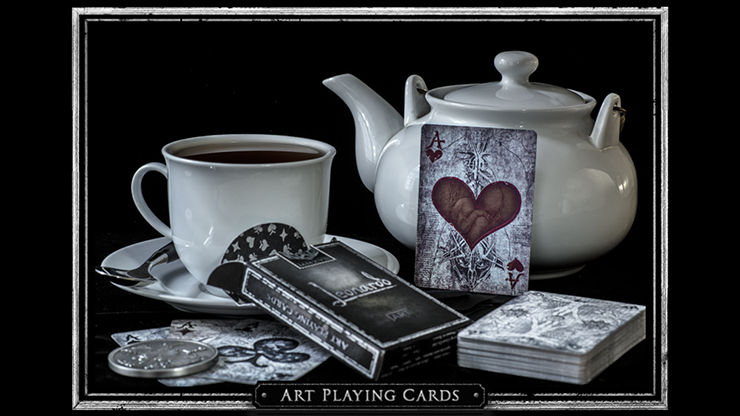 PLAYING CARDS--LEONARDO MMXVIII SILVER EDITION