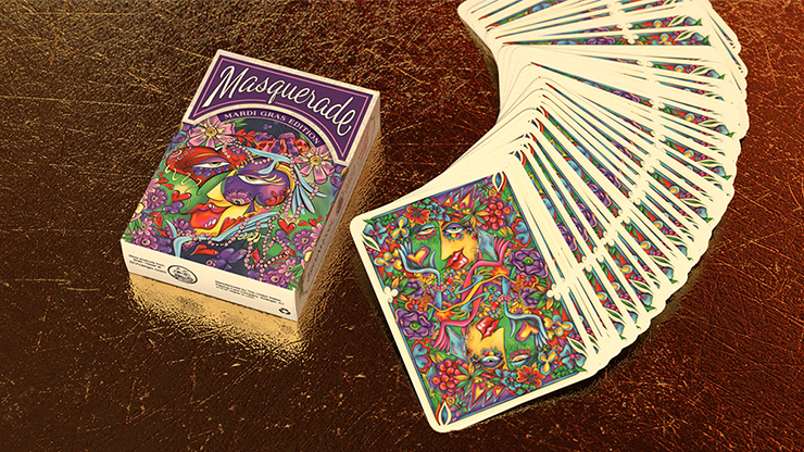 PLAYING CARDS--MASQUERADE MARDI GRAS