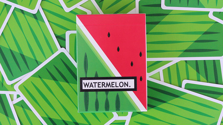 PLAYING CARDS--WATERMELON