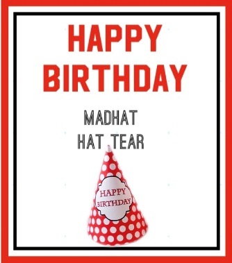 HAT TEARS--HAPPY BIRTHDAY